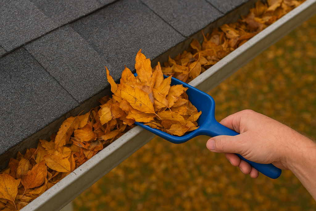 Gutter cleaning in Dublin Indiana