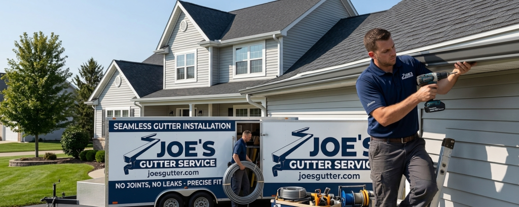Seamless Gutter Installation in Muncie,
